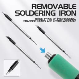 LF USB Soldering iron 8W 3-levels Adjust temperature Li battery charge soldering iron Welding Set DIY Home Repair solder set