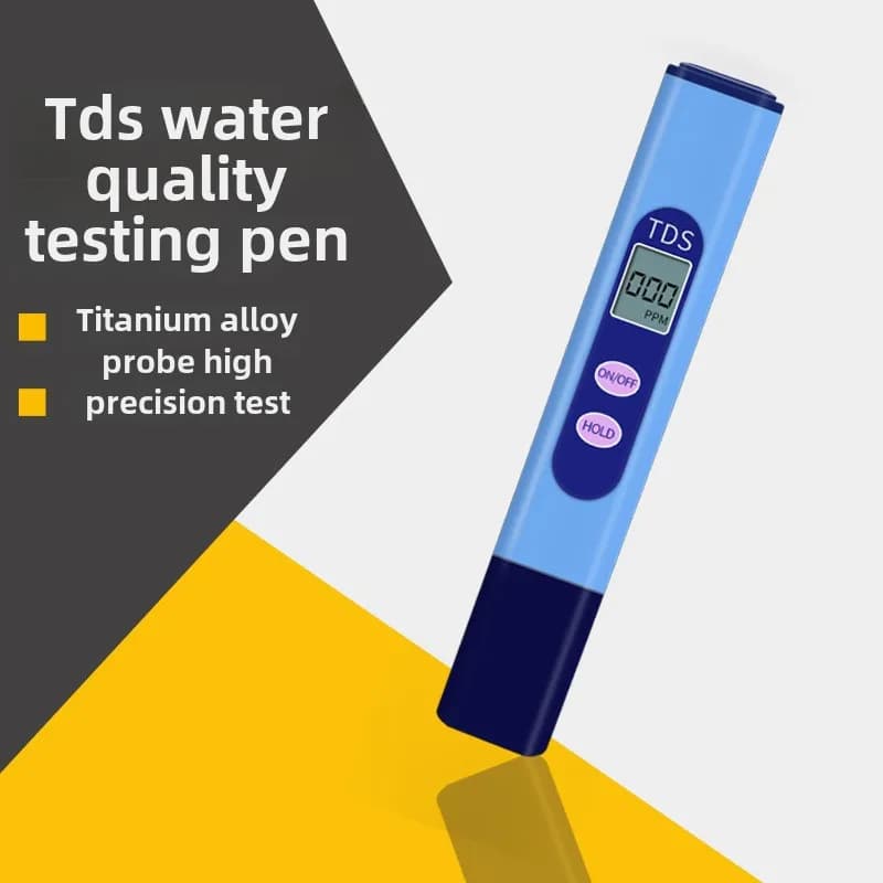 TDS Digital Salinity Tester/Meter For Salt Water Pool & Fish/Koi Pond Testing Household Drinking Water Quality Test