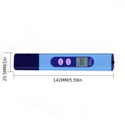 TDS Digital Salinity Tester/Meter For Salt Water Pool & Fish/Koi Pond Testing Household Drinking Water Quality Test