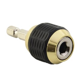 2pc 50/60mm Drill Chuck Screwdriver Impact Driver Keyless Adaptor 1/4in Hex Shank Drill Bit Quick Change Convertor Adapter Tool