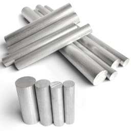 6061 High Quality Aluminum Solid Rod Round Bar Diameter Φ10 ,11,12, 15, 16 ,20 ,25, 30 ,35mm Length 50mm 100mm 150mm 200mm 300mm
