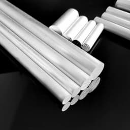 6061 High Quality Aluminum Solid Rod Round Bar Diameter Φ10 ,11,12, 15, 16 ,20 ,25, 30 ,35mm Length 50mm 100mm 150mm 200mm 300mm