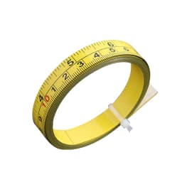 Metric & Inch Miter Track Tape Measure Self-Adhesive 1-10M Steel Ruler Measuring Tape For T-track Router Table Woodworking Tools