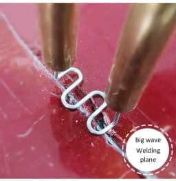Plastic Welder Special for Rivets Welding Equipment Machine Heat Gun Hot Rivet Tools Stainless Steel Bumper 300pcs
