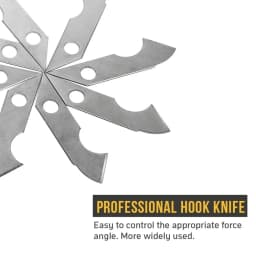 Acrylic CD Cutting Tool Knife Blade Steel Hook Blades Cutter Hook Knife DIY Hand Tools for ABS Plate Acrylic Board Plastic Sheet