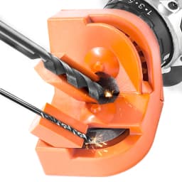 Portable V-shaped multifunctional twist drill impact drill milling cutter kitchen knife grind polishing tool accessories