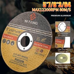 125mm Metal Cutting Discs Iron Sanding Grinding Cut Off Circle Wheels Saw Blades Discs Electric Angle Grinder Accessories