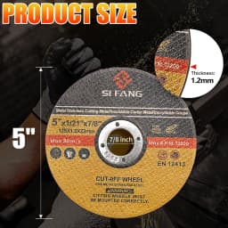 125mm Metal Cutting Discs Iron Sanding Grinding Cut Off Circle Wheels Saw Blades Discs Electric Angle Grinder Accessories