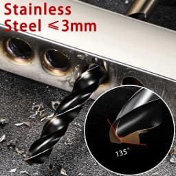 HSS4341 Hex Shank Twist Drill Bit Set Wood Metal Stainless Steel Hole Cutter Core Drilling Tool Cobalt Drill Bits 3 4 5 6 8 10mm