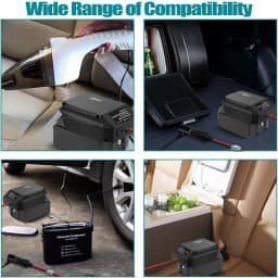 18V to 12V Step Down Converter For Makita/Dewal/Milwaukee/Bosch, Battery Adapter Cigarette Lighter Adapter Power Wheel Adapter