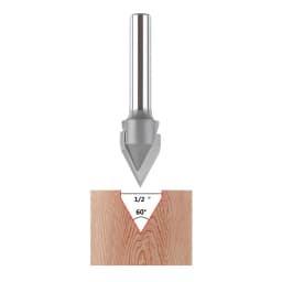 1PC V Bit end mill 3D Milling Bits carbide steel V Shape Chamfer End Mills Woodworking engraving bit，60 90 degree Shank 6 8 1/4"