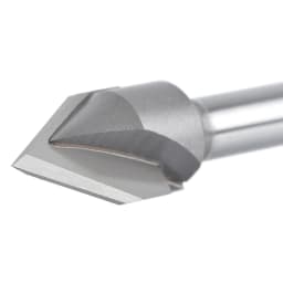 1PC V Bit end mill 3D Milling Bits carbide steel V Shape Chamfer End Mills Woodworking engraving bit，60 90 degree Shank 6 8 1/4"