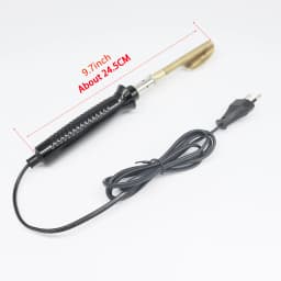 Car Bumper Repair Electric Soldering Iron Thermal Stapler Leather Ironing Tool Smoothing Tool With PP Glue Stick Plastic Repair