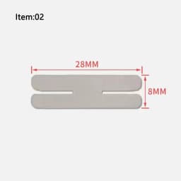 50Pcs 18650 Nickel Plated Steel Nickel Sheet for Li-ion Battery Pack Assembly, Spot Welding Accessories for Spot Welder Projects
