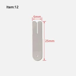 50Pcs 18650 Nickel Plated Steel Nickel Sheet for Li-ion Battery Pack Assembly, Spot Welding Accessories for Spot Welder Projects