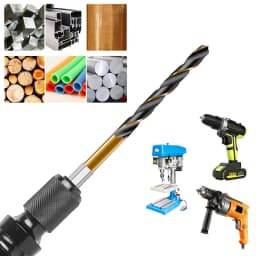 3/7/13PCS Hex Shank Twist Drill Bit Set Wood Metal Hole Cutter Core Drilling Tool Cobalt Drill Bits 1.5 2 2.5 3 3.5 4 5 6mm HSS