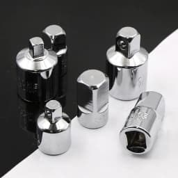 Socket Adapter Ratchet Wrench Adapter 1/2 Big Fly Turn 3/8 Medium Fly Turn 1/4 Small Fly CR-V Chrome Vanadium Steel