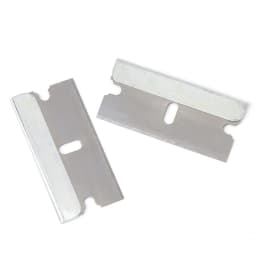 Razor Scraper Set Steel Multi Purpose Single Edge Razor Blade Scraper Window Clean Paint Tool With 10 Blades