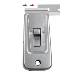 Razor Scraper Set Steel Multi Purpose Single Edge Razor Blade Scraper Window Clean Paint Tool With 10 Blades