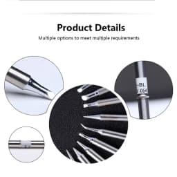 T12 Electric Soldering Iron Tips K B B2 BC2 I ILS JL02 D24 KF For Hakko FX951 952 950D BK969D 202 203 DIY Soldering Station Kits