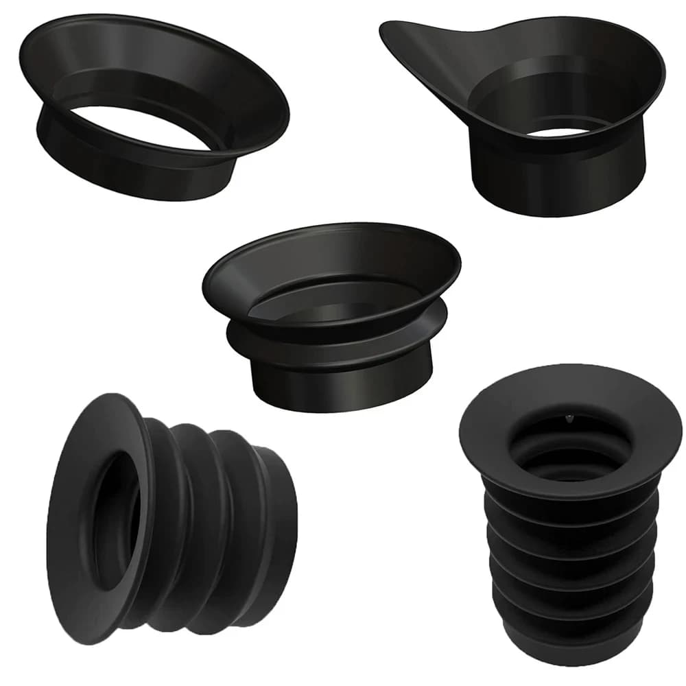33-38mm Recoil Eye Monocular Screen Protector for Infrared Thermal Night Vision Rubber Eye Cup Eyepiece Cover Guards Anti Impact