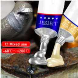Magic Repair Glue AB Glue Metal Strong Iron Bonding Heat Resistant Cold Welding Casting Glue Durable Adhesive For Metal Items