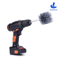 Abrasive Nylon Wire Brushes Silicon Carbide Diameter 1.5-60mm 800Grits Drill Power Tool Pipe Cleaning Deburring Brush Manually