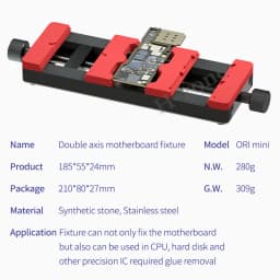 MECHANIC ORI mini Motherboard PCB Fixture For Board High Temperature Repair Holder Remove Glue BGA Soldering Jigs Tools