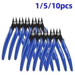 1/5/10PC 170 Wishful Clamp DIY Electronic Diagonal Pliers Side Cutting Nippers Wire Cutter 3D Printer Parts Hand Tools