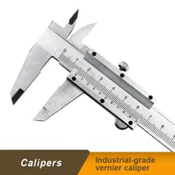 0-150mm Stainless Steel Vernier Caliper Locking Screw Vernier Caliper Stainless Steel Inside Outside Depth Step Micrometer