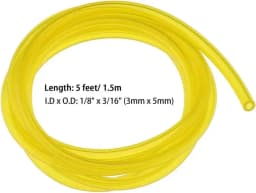 20 Feet Fuel Lines Hose 4 Sizes with Fuel Filter and Primer Bulb,Replacement Set for Chainsaw String Trimmer Leaf Blower
