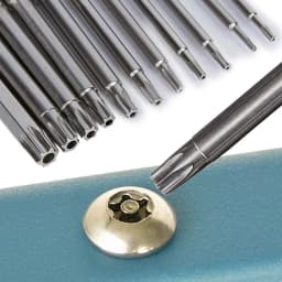 12pc Hollow Plum Blossom Screwdriver Head 50mm Long S2 Hexagonal Handle Screwdriver Screwdriver Bit Electric Tool Drill Set