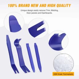 5/6PCS Auto Trim Removal Tool Kit No-Scratch Pry Tool Kit for Car Door Clip Panel &Audio Dashboard Dismantle Repairing Tool Kits