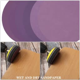 122Pcs 3 Inch Sanding Discs Hook and Loop Sandpaper 600 to 5000 Grits,1/4 In Backing Pad, Foam Buffing Pad for Wood Metal Car