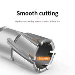 AOCKE Diameter 12-60mm X 35mm TCT Annular Cutter Weldon Shank 22 * 35mm Carbide Alloy Core Drill 60 X 35mm Metal Hole Saw