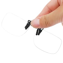 Ultra-light Clip Presbyopic Glasses Reading Glasses Flip Up Down Rimless Magnifying Glasses Lens +1.0 +1.5 +2.0