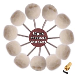 Polishing Wheels Wool Felt Abrasive Jewelry Watch Buffing Wheel For Dremel Rotary Tool Accessories