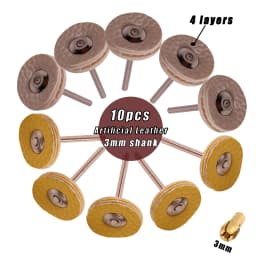 Polishing Wheels Wool Felt Abrasive Jewelry Watch Buffing Wheel For Dremel Rotary Tool Accessories