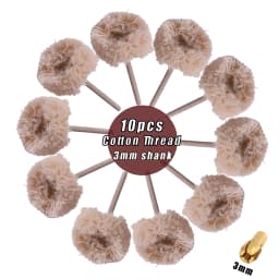 Polishing Wheels Wool Felt Abrasive Jewelry Watch Buffing Wheel For Dremel Rotary Tool Accessories