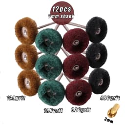 Polishing Wheels Wool Felt Abrasive Jewelry Watch Buffing Wheel For Dremel Rotary Tool Accessories