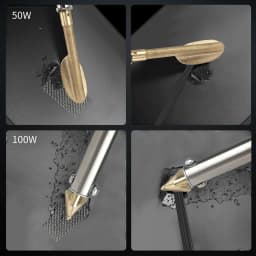 100W Plastic Welding Machine Kit Automotive Bumper Crack Repair Gun With Iron Hot Stapler Welding Soldering Iron Garage Tool