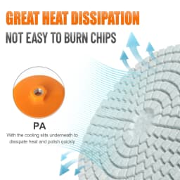 Ceramic Tile Trimming Polishing Disc M14 Angle Grinder Dry Polishing Marble Porcelain Granite Chamfering Grinding Edge 125mm