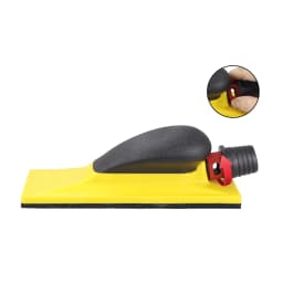HIFESON 70x198mm Manual Vacuum Polishing Block Sanding Abrasive Block Hand Grinding Board 3 Types Arcs For Car Paint Surface