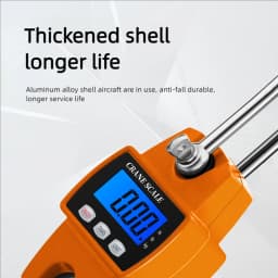 Portable Precision Hanging Scale 200KG/300KG Waterproof/Resistant Falling,Suit For Household/Commercial/Industrial Purposes