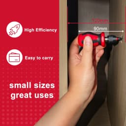 Geinxurn 3.15'' Magnetic Changeable Head Manual Screwdriver Set Include Quick Change Mini Screwdriver and Bits, Socket Driver Se