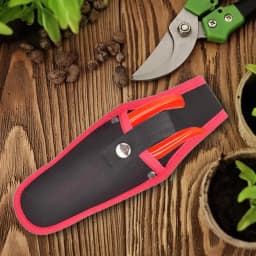 1PC Pruner Holster Gardening Pruning Shears Cover Garden Scissors Waist Bag Garden Scissors Case Trimming Holster Tools Belt