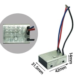 230V To 12-20A Soft Start Switch Current Limiter For Angle Grinder Retrofit Module Power Tools Fast Start Up Current Limiter
