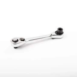 Mini Ratchet Wrench Double Ended Quick Socket Ratchet Wrench 1/4 Inch 72-tooth Screwdriver Hex Torque Wrenches Hand Repair Tools