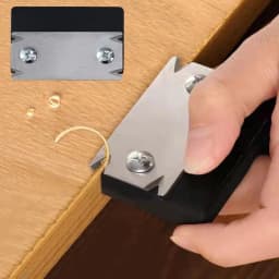 Trimming Knife Woodworking Edge Corner Planer Specialty Edge Banding Trimmer Wood Chamfering Fillet Scraper and Board Deburring
