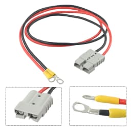 50A Connector For Plug To Lug M8 Terminal Battery Charging Connector Cable Electron Beam Cross Linking Agent